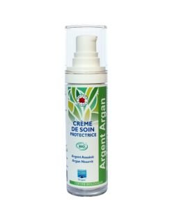 Crème Argent Colloïdal 50 ppm & Huile d'Argan 12%